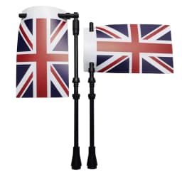Brick Parts 2335 National Flag for Military Figure Land Force Square Flags Accessory Bricklink Building Block Particles Brickset