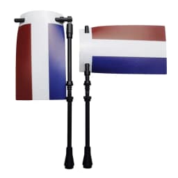 Brick Parts 2335 National Flag for Military Figure Land Force Square Flags Accessory Bricklink Building Block Particles Brickset