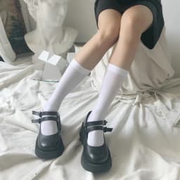 New Sexy Medias Black White Striped Long Socks Women Velet Over Knee Thigh High Stockings Girls Anime Lolita Cosplay Costumes