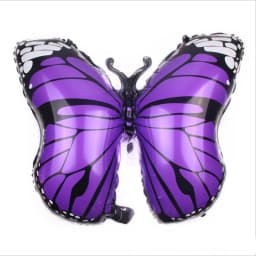 Butterfly Aluminum Balloon Large Laser Color Girl Birthday Party Decoration