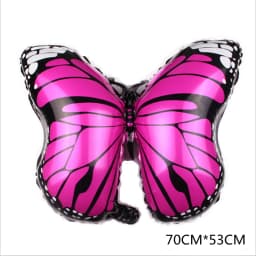 Butterfly Aluminum Balloon Large Laser Color Girl Birthday Party Decoration