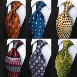 Classic Vintage Mens Tie Handmade 10cm 100% Silk Printed Necktie Geometric Checked Jacquard Ties For Man Business Wedding Gift