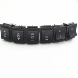 KCD4 4/6 Pin Black Rocker Switch ON-OFF-ON 2/3 Position 16A 250VAC/ 20A 125VAC Self-reset/MomentaryPower Switch
