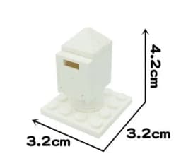 Compatible Classic City Blocks House Furniture MOC for Kids DIY Toys Bathroom Toilet Hand Basin WC Closestool Building Bricks