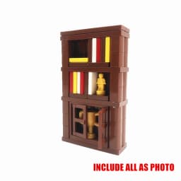 Compatible Classic City Blocks House Furniture MOC for Kids DIY Toys Bathroom Toilet Hand Basin WC Closestool Building Bricks
