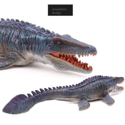 1PC Realistic Figures Lifelike Dinosaur Mosasaurus Model Collection Toys Boys Adult Lion Crocodile Wild Animal Home Decroation