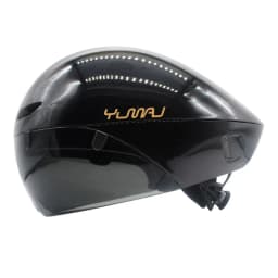 YUMAJ TT Bicycle Helmet Aerodynamic Triathlon-Specific Cycling Helmet with Panoramic Surround Magnetic Goggles YM-88