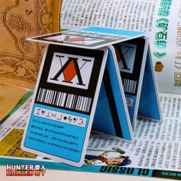 Brdwn HUNTERxHUNTER GON FREECSS Killua Zoldyck Kurapika Cosplay Hunter License Card Card