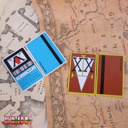 Brdwn HUNTERxHUNTER GON FREECSS Killua Zoldyck Kurapika Cosplay Hunter License Card Card