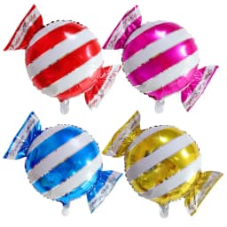 7pcs 18inch Lollipop Candy Foil Balloons Colorful Windmill Helium Balloon Wedding Birthday Party Decoration Kids Toy Baby Shower
