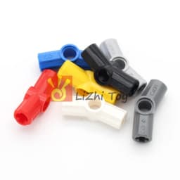 20pcs Technology Parts 32016 Axle and Pin Connector Angl #3 Bricks Building Blocks Parts DIY Accessories Compatible with Toy