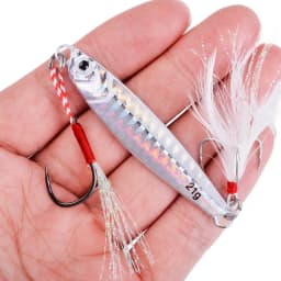 Fishing Glow Jigs 7g/10g/14g/21g/28g Lead Lure Shore Cast Metal Jig Spoon Sea Bass Casting Bait Artificial Fishing Lures