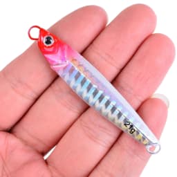 Fishing Glow Jigs 7g/10g/14g/21g/28g Lead Lure Shore Cast Metal Jig Spoon Sea Bass Casting Bait Artificial Fishing Lures