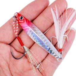 Fishing Glow Jigs 7g/10g/14g/21g/28g Lead Lure Shore Cast Metal Jig Spoon Sea Bass Casting Bait Artificial Fishing Lures