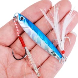 Fishing Glow Jigs 7g/10g/14g/21g/28g Lead Lure Shore Cast Metal Jig Spoon Sea Bass Casting Bait Artificial Fishing Lures