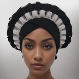 2022 Fashion African Turbans for Women Ready to Wear Auto Gele Headties Nigerian Aso Oke Head Wraps for Traditional Wedding