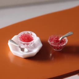 Dollhouse Miniature 1:12 Caviar Sushi Pretend Food for Blyth OB11 BJD Doll House Kitchen Toys Accessories