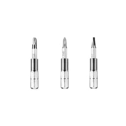 4mm Adapter 5~9Pcs Slotted Phillips CR-V Precision Bits Set Screwdriver Repair Mobile Phone Camera Computer Bit PH000-1 SL1-3