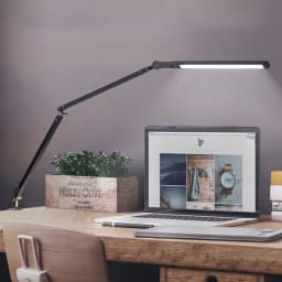 LED Piano Lamp Swing Arm Architect Lamp Flexible Clamp on Table Lights Classical Bedside Desk Light Dimmable Reading Study Lamp