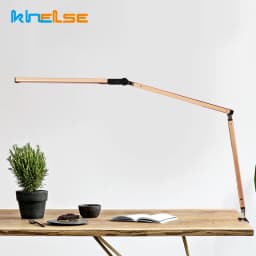 LED Piano Lamp Swing Arm Architect Lamp Flexible Clamp on Table Lights Classical Bedside Desk Light Dimmable Reading Study Lamp