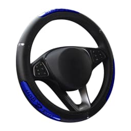 Car Steering Wheel Covers 100% Brand New Reflective Faux Leather Elastic China Dragon Design Steering Wheel Protector