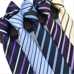 GUSLESON 8cm Men Silk Tie Solid Plaid Striped Ties For Men Formal Business Wedding Accessories Neck Tie For Man Gift Party