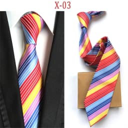 GUSLESON 8cm Men Silk Tie Solid Plaid Striped Ties For Men Formal Business Wedding Accessories Neck Tie For Man Gift Party