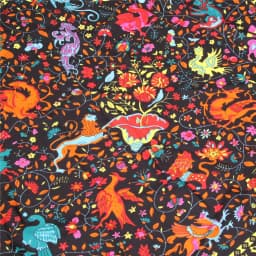 POBING Twill Silk Scarf Women Shawls Forest Animals Print Stoles Bandana Kerchief Hijab Square Scarves Wraps Silk Foulards 130CM