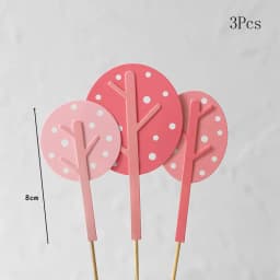 Farm Animal Cake Decoration Cows Sheep Pig Acrylic Ladder Happy Birthday Flags Cake Topper For Baby Shower Birthday Party Decor