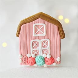 Farm Animal Cake Decoration Cows Sheep Pig Acrylic Ladder Happy Birthday Flags Cake Topper For Baby Shower Birthday Party Decor