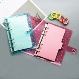 2026 Diary A6 A5 Star Transparent Loose Leaf Binder Notebook Inner Core Cover Note Book Journal Planner Office Stationery Sup