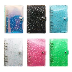 2026 Diary A6 A5 Star Transparent Loose Leaf Binder Notebook Inner Core Cover Note Book Journal Planner Office Stationery Sup