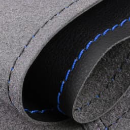 Steering Wheel Cover For Peugeot 206 1998-2005 206 SW 2003-2005 Hand Braids Car Steering Wheel Microfiber Leather Cover Trim
