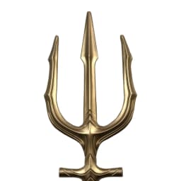 100cm Cosplay Aquaman fork Trident Game Movie Toy Weapon Sword Adult Kid Gift Gold Fork Retro Safety PU Weapons Flexible