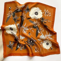 New Scarf 100% Silk Bandana Women Square Scarves Wrap Kerchief Elegant Spring Fashion Luxury High Quality Headband Hijab Shawls