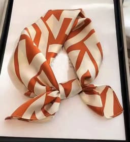 New Scarf 100% Silk Bandana Women Square Scarves Wrap Kerchief Elegant Spring Fashion Luxury High Quality Headband Hijab Shawls
