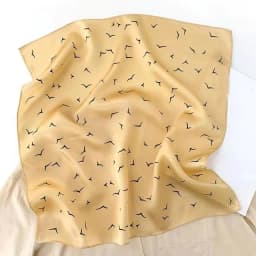 New Scarf 100% Silk Bandana Women Square Scarves Wrap Kerchief Elegant Spring Fashion Luxury High Quality Headband Hijab Shawls