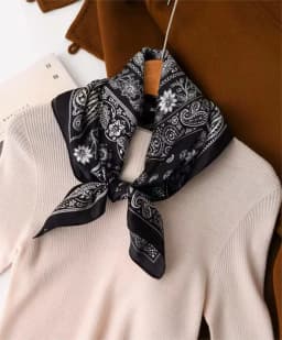 New Scarf 100% Silk Bandana Women Square Scarves Wrap Kerchief Elegant Spring Fashion Luxury High Quality Headband Hijab Shawls