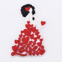 Friend Wedding Blessing Love Rose Shoe Charms Girl Shoe Buckle Decoration Accessories for Wen Women Party Gifts