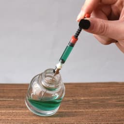 3PCS /5 PCS /10PCS Fountain Pen Spring Ink Auxiliary Absorber Syringe Tool for Ink Converter or Cartridges Majohn Hongdian Pens