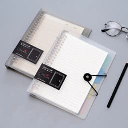 A5 A4 B5 matte adhesive loose strap loose notebook paper planner inner ring file cabinet materials stationery gift traveler