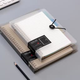 A5 A4 B5 matte adhesive loose strap loose notebook paper planner inner ring file cabinet materials stationery gift traveler