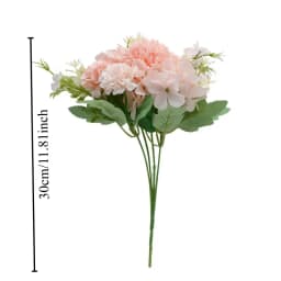 Nordic Artificial Flower Hydrangea Holding Wedding Bouquet Silk Flower for Home Party Table Decoration Fall Decorations Fake Flo
