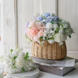 Nordic Artificial Flower Hydrangea Holding Wedding Bouquet Silk Flower for Home Party Table Decoration Fall Decorations Fake Flo