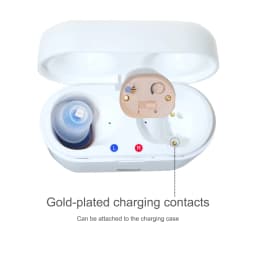 Hearing Aids USB Rechargeable Mini Audifonos In Ear Portable Invisible Adjustable Tone Sound Amplifier for Deafness Drop Shippin