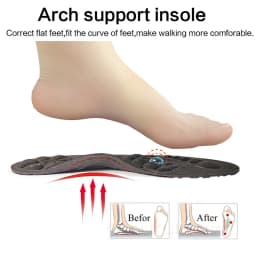 Magnetic Massage Insoles For Foot Acupressure Therapy Reflexology Pain Relief Health Massager Arch Support Shoes Soles Inserts
