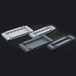 Technical Parts 64782 15458 Flat Panel Plate 1x5x11 1X3X11 Mechanical Building Blocks Car MOC Parts Brick Compatible All Brand