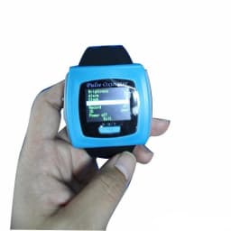 CONTEC CMS50F Wrist Pulse Oximeter CE Certified Wireless Digital Finger SpO2 Monitor With Alarm For Sleep Overnight Tracking