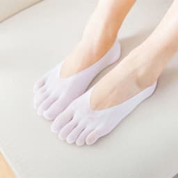 Women Summer Five-Fingers Sling Socks Ultrathin Funny Toe Invisible Sokken Silicone Non-Slip Anti-Friction Foot Protector