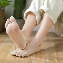 Women Summer Five-Fingers Sling Socks Ultrathin Funny Toe Invisible Sokken Silicone Non-Slip Anti-Friction Foot Protector